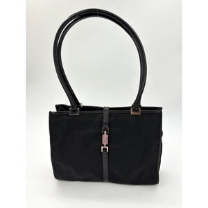 Gucci Nylon Jackie Bardot Tote